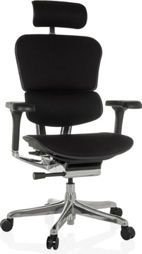 Эргономичное кресло Ergohuman Elite 2 Fabric Black
