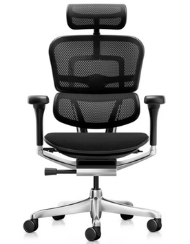 Офисное кресло Ergohuman Elite 2 Fabric Seat Black
