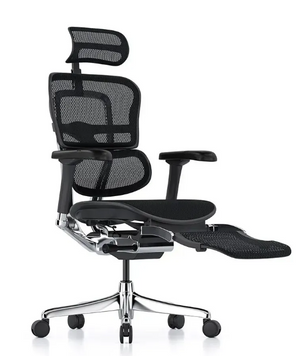 Ergohuman Elite 2 - Black с подставкой для ног Black